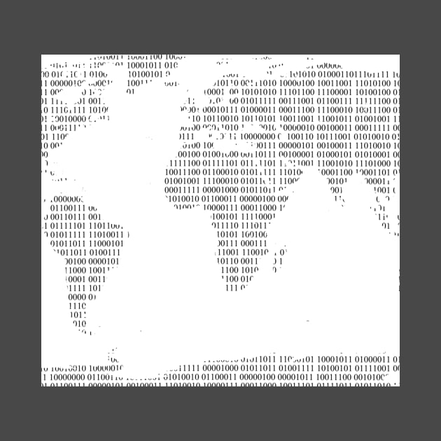 World map in Binary code by Ur Destiny 