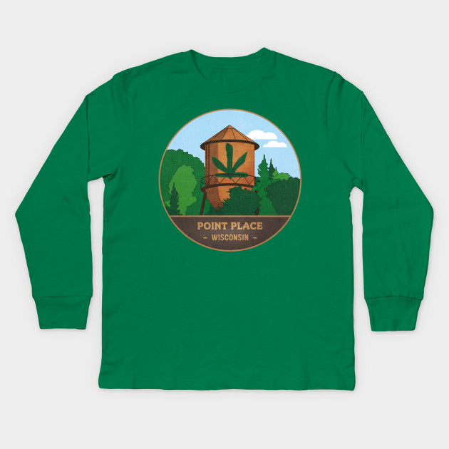Point Place Water Tower That 70s Show Kids Long Sleeve T Shirt