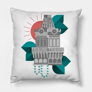 Oakland Tribune Tower Pillow