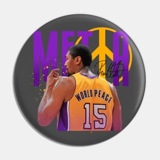 Metta World Peace Pin