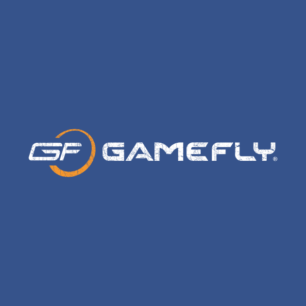 Distressed Horizontal Retro Logo by GameFly Official Merch Store