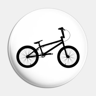 BMX Bike silhouette Pin