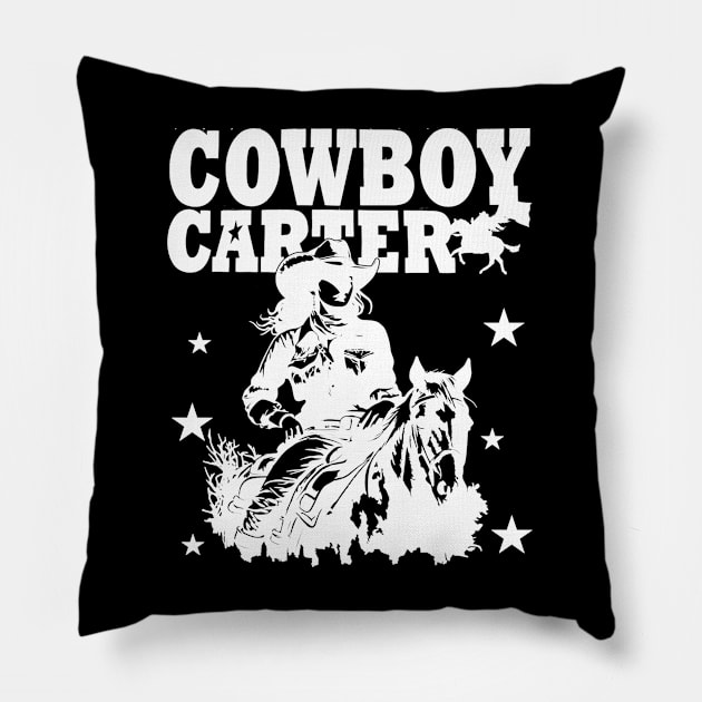 Cowboy Carter Pillow by Nebulynx