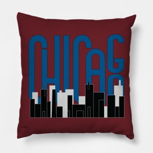 chicago logo Pillow