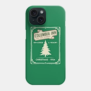COLUMBIA INN WHITE CHRISTMAS 1954 Phone Case