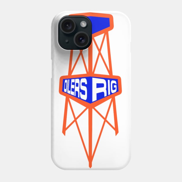 Oilers Rig Logo Tee Phone Case by TheOilersRig