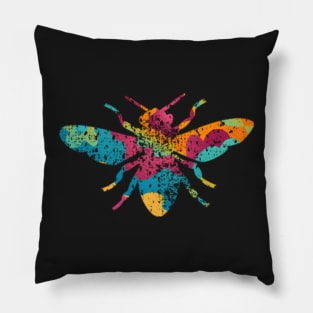 Tie Dye HoneyBee Pillow