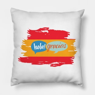 spanish teacher spanish greetings Pillow