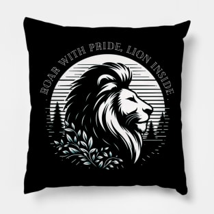 Roar with Pride, Lion Inside Pillow