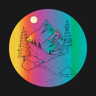 colorful hiking trail T-Shirt