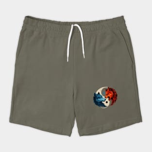 Two sides of the wolf Shorts