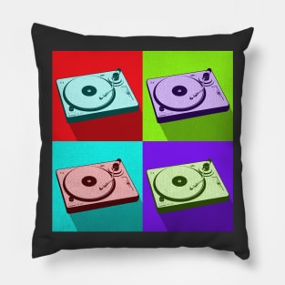 QuadColor Turntable Pillow