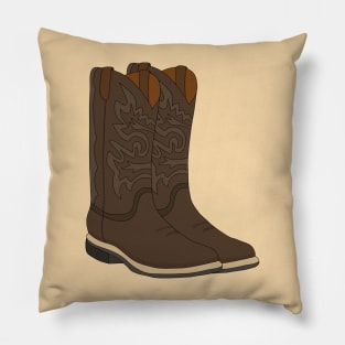 Rustic Boots Pillow