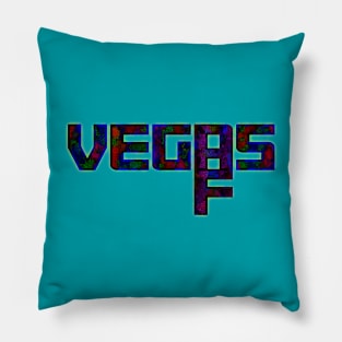 Vegas AF Coral Pillow