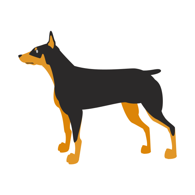 Dobermann by kawaii_shop