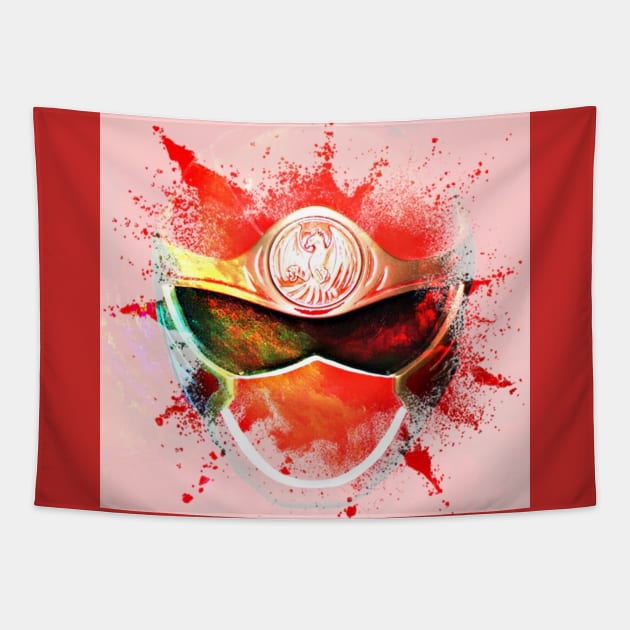 RED RANGER IS THE GOAT NINJA STORM Tapestry by TSOL Games