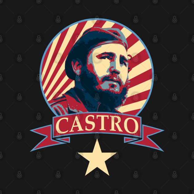 Fidel Castro  Socialism Propaganda by Nerd_art