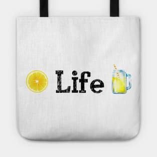 When Life gives Lemon make good Lemonade and Enjoy its taste to the bottom up.See something positive in current situation and use that in your favour. Turn challenges in funny cute moments Tote