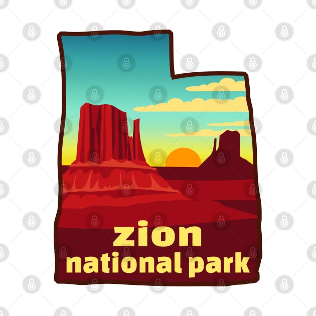 Zion National Park Utah by TravelTime