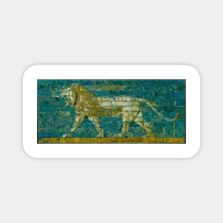 Ancient Babylonian Lion Gate Magnet