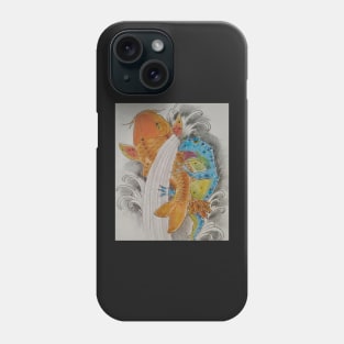 samurai frog Phone Case