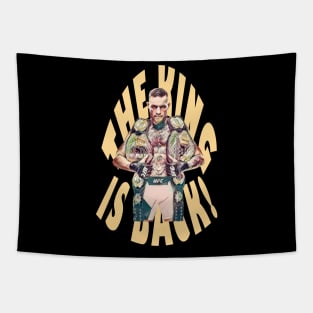 The King Is Back Tapestry