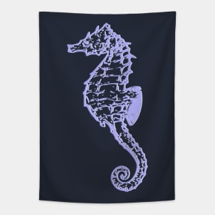 Seahorse Blue Tint Tapestry