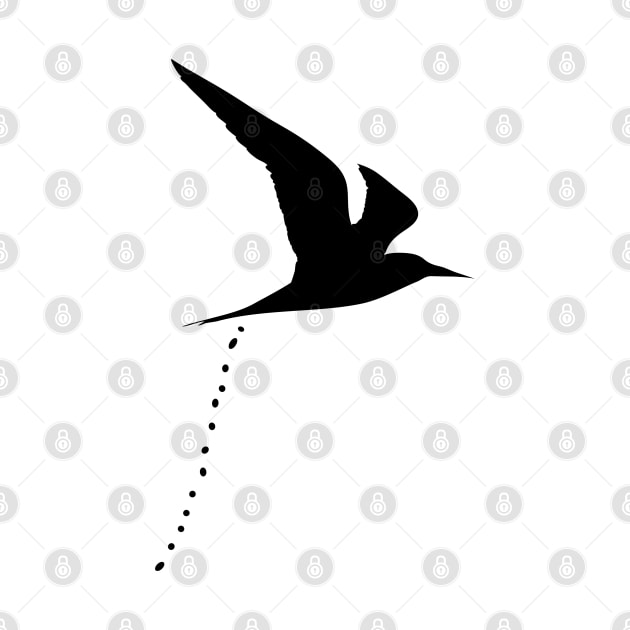 Flying Bird Birdwatcher Birding Gift by Shirtbubble