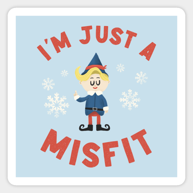 Just a Misfit - Christmas - Sticker