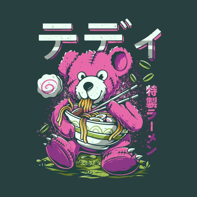 Teddy Ramen by footmark studio