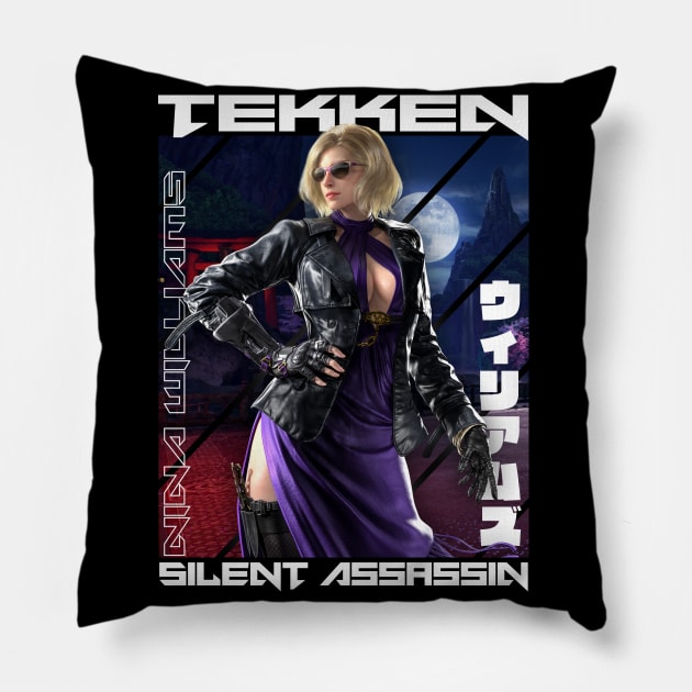 Nina Williams Pillow by Nifty Store
