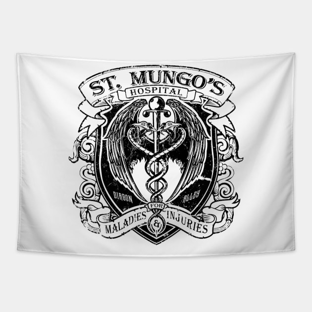 St. Mungo's Hospital Tapestry by MindsparkCreative