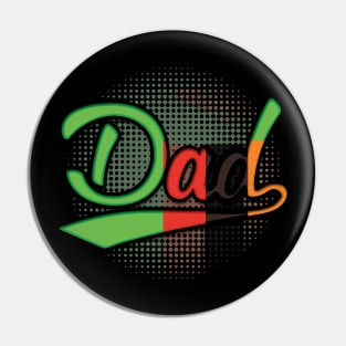 Zambian Dad - Gift for Zambian From Zambia Pin