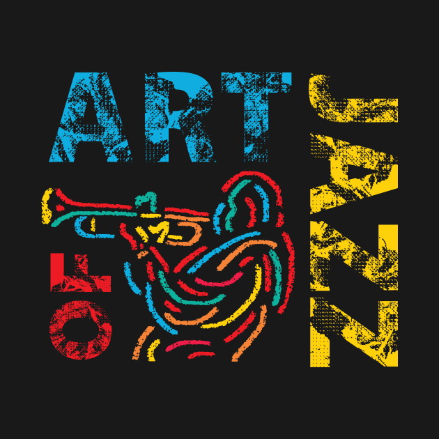 Art Of Jazz Trumpet Player by jazzworldquest