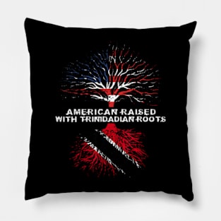 American Raised with Trinidadian Roots Trinidad and Tobago Pillow