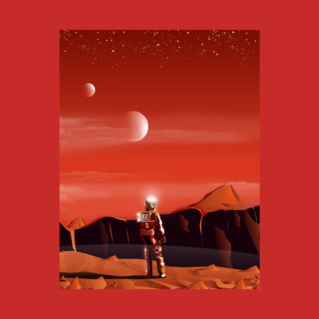 Manned Mars Mission by nickemporium1