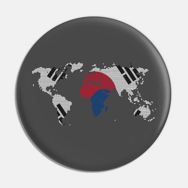 South Korea Pin by 1STunningArt