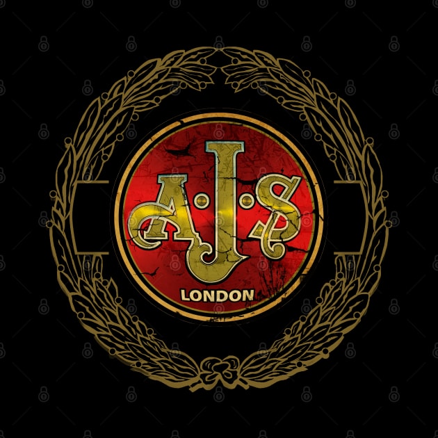 ajs motorcycles london by Midcenturydave