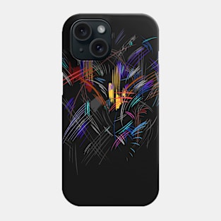 pattern - color chaos texture Phone Case