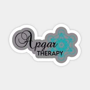 Apgar Therapy TEAL emblem Magnet