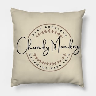 Chunkey Monkey Pillow