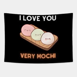 I LOVE YOU VERY MOCHI Tapestry