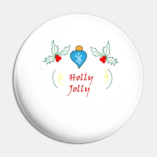 Holly Jolly Pin