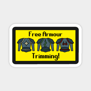 Free Armour Trimming! Magnet