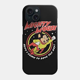 Mighty Mouse Worn Phone Case