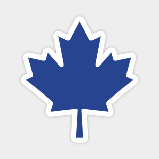 Maple Leaf - Toronto Flag Blue Magnet