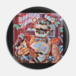 Fnaf Security Breach Sticker Pin