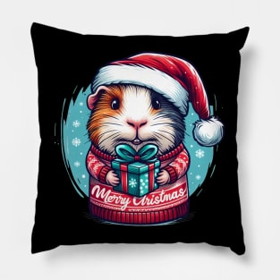 Christmas Guinea Pig Pillow