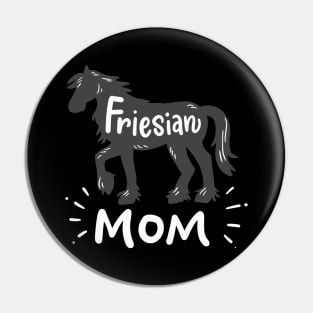 Friesian Horse Pin