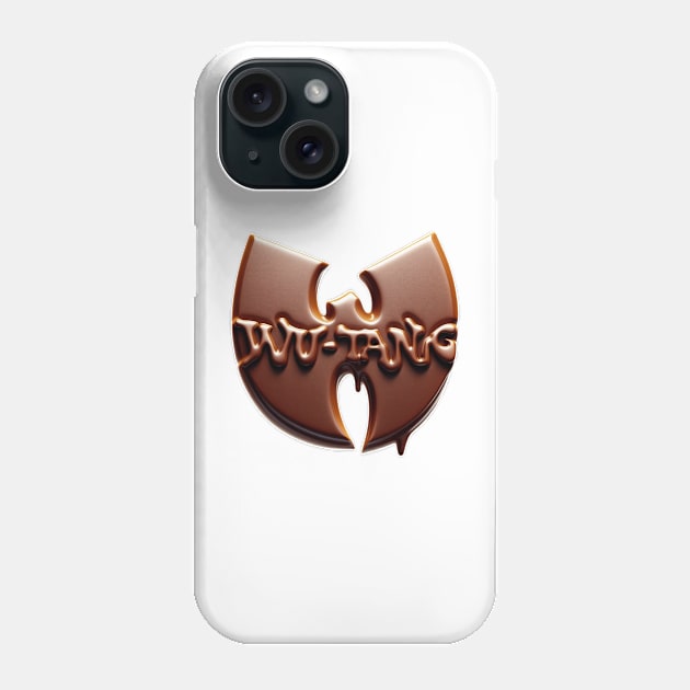 Wutang Text logo Chocolate effect Phone Case by thestaroflove